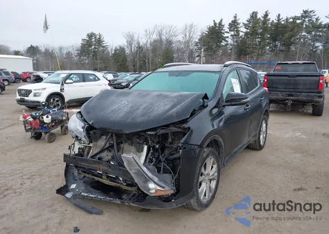 2013 Toyota Rav4 Limited z USA, uszkodzony, nr VIN 2T3DFREV2DW084512